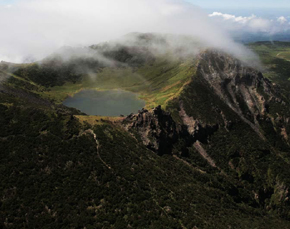 한라산백록담